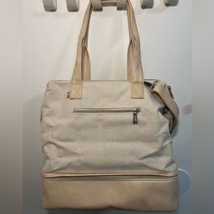 BEIS Mini Weekender in Beige
